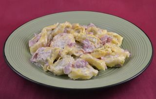 Tortellini panna e prosciutto cotto
