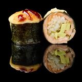 Запечений рол з лососем та авокадо