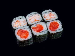 Макі Лосось\Креветка (240g)