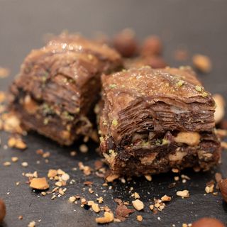 Baklawa de Choco de Avellana 