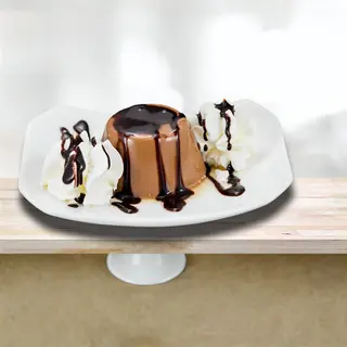 Flan De Chocolate