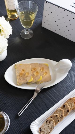 Tabla de Foie Mi Cuit