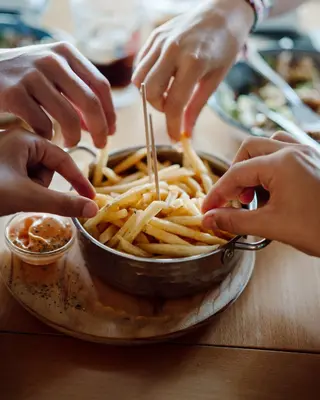 Dose batata frita