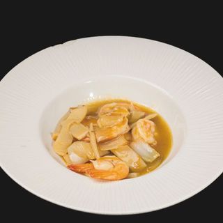 190. Gamberi al curry