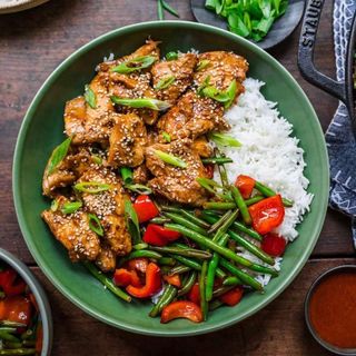Stir-Fried Pork with Snap Peas