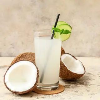 Coconut Meat Milk Tea