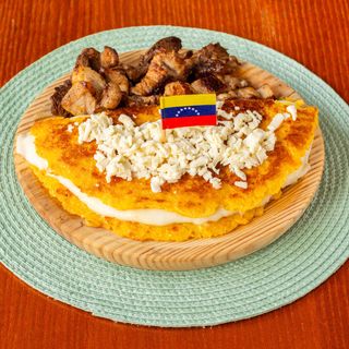 Cachapa (Grande) con queso de mano