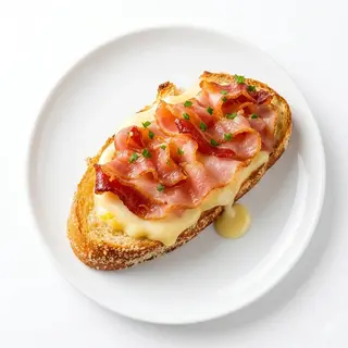 Tapa De Bruschettas Con Camembert Y Speck