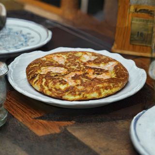 Tortilla Con Gambas Nuev Receta