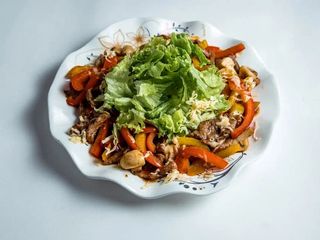 Горячий салат