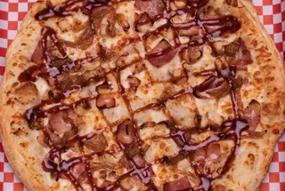 Pizza Pizzón BBQ-Cream (Familiar)