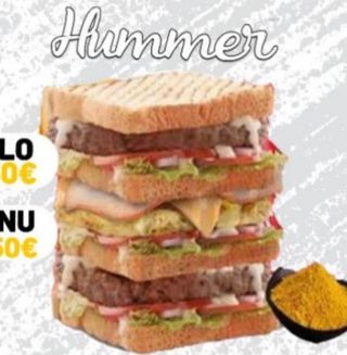 Menú hummer
