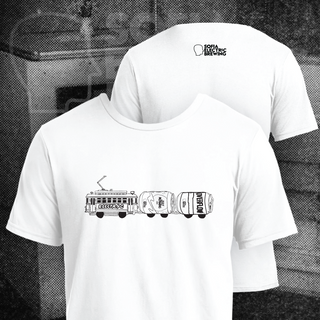 Tram t-shirt White, XL