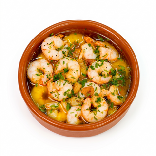 Ración De Gambas Al Ajillo