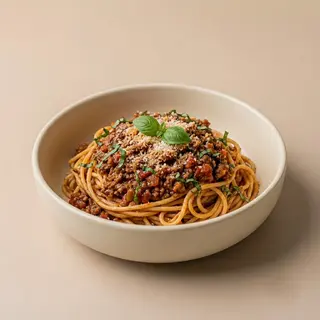 Spaghetti With Mince Meat