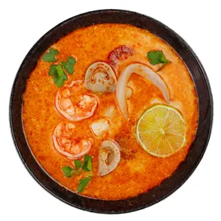 Том Ям з морепродуктами (350 г/100 г)