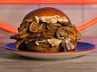 HAMBURGUESA CHAMPIÑON LEAGUE