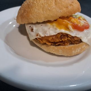 Hamburguesa de Pollastre Cruixent