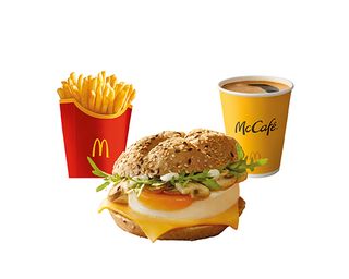 McZestaw Wieloziarnista Kajzerka Jajko i Pieczarki