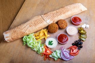 Mega rollo z serem 50cm