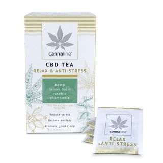 Cannaline – Chá de CBD – Relax e Anti-Stress