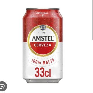 Cerveza de lata 33cl