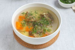 Суп говяжий 