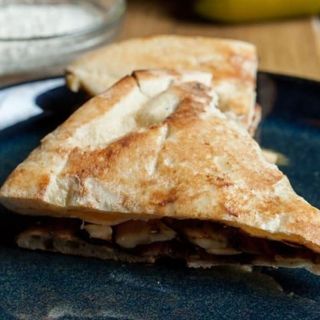 Naan de Nutella y Plátano