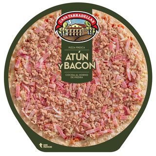 Pizza De Atún-Bacón Casa Tarradellas 1 Ud. 405 G (505677)