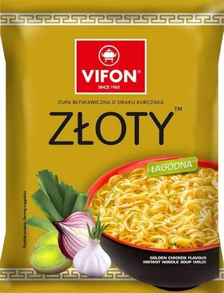 Zupa błyskawiczna o smaku kurczaka  Vifon . 0.07кг