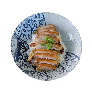 74. arroz frito con pato