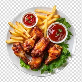 Plato Alitas