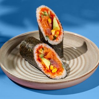 ბურიტო ორაგულით და თინუსით