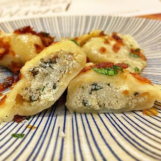Pierogi polacos con menta