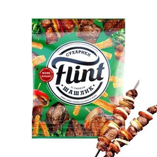 Sucharki Flint o smaku szaszłyka