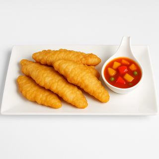 92. Pohani riblji file u slatko-kiselom umaku