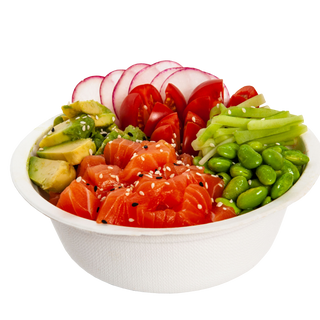 Salmão Poke Bowl