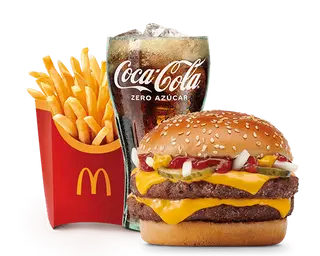 McMenú Cuarto de Libra Doble