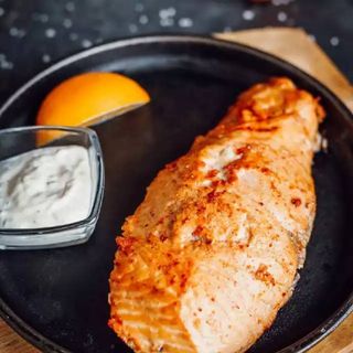 Стейк из семги