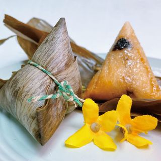 Arroz Con Relleno De Crema Dulce De Judías Rojas Chinas