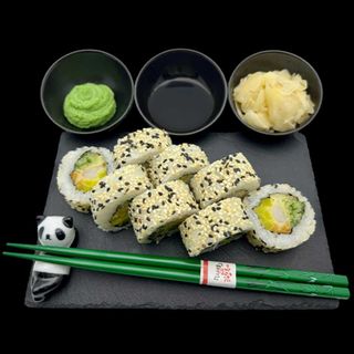 Uramaki z krewetką w tempurze - 8 szt