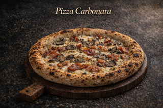 Pizza Carbonara Trufada