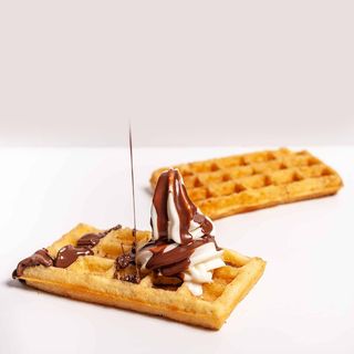 Super Waffle con yogurt e la nostra fantasia