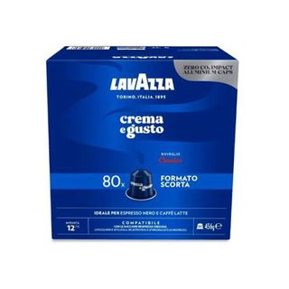 80 Capsule Alluminio Crema E Gusto Classico Lavazza