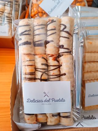 Bandeja huesos de chocolate 