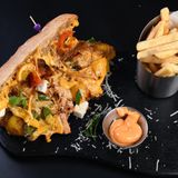 Sandwich Chicken Curry  