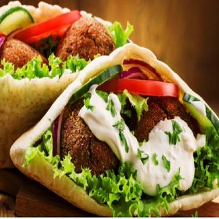 Bocadillo Kebab Falafel