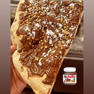 Pizza alla nutella