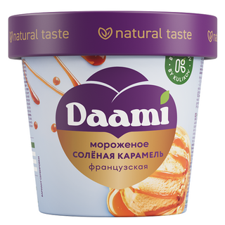 Мороженое премиум DAAMI "Соленая карамель" (0,090 кг)