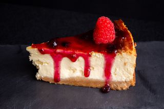 Tarta De Queso Artesanal Topping Arándano Y Frambuesa Natural (220 G.)